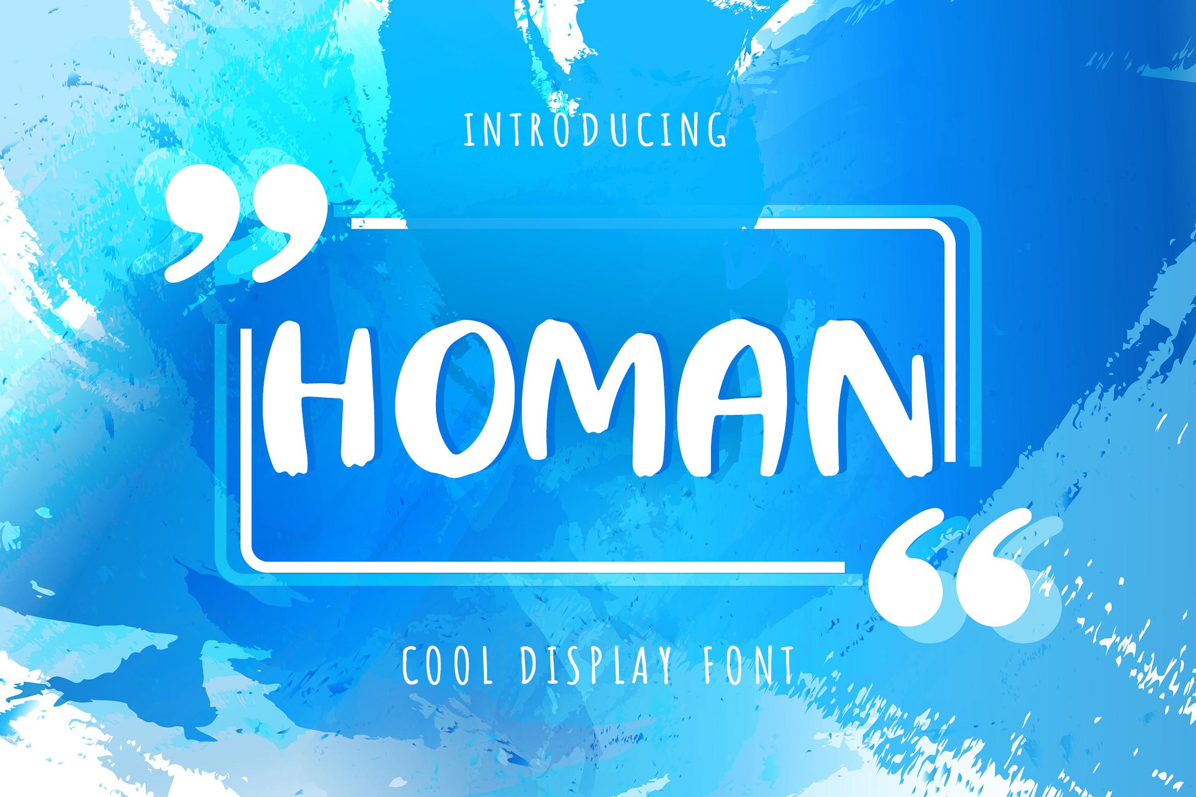 Homan Font