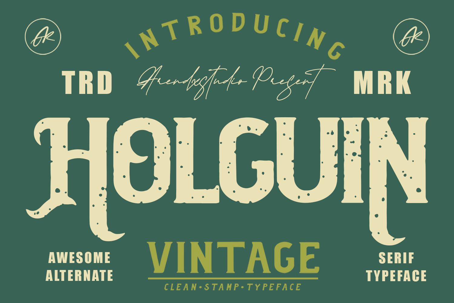 Holguin Font