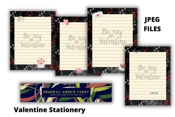 Valentine's Day Stationery Set