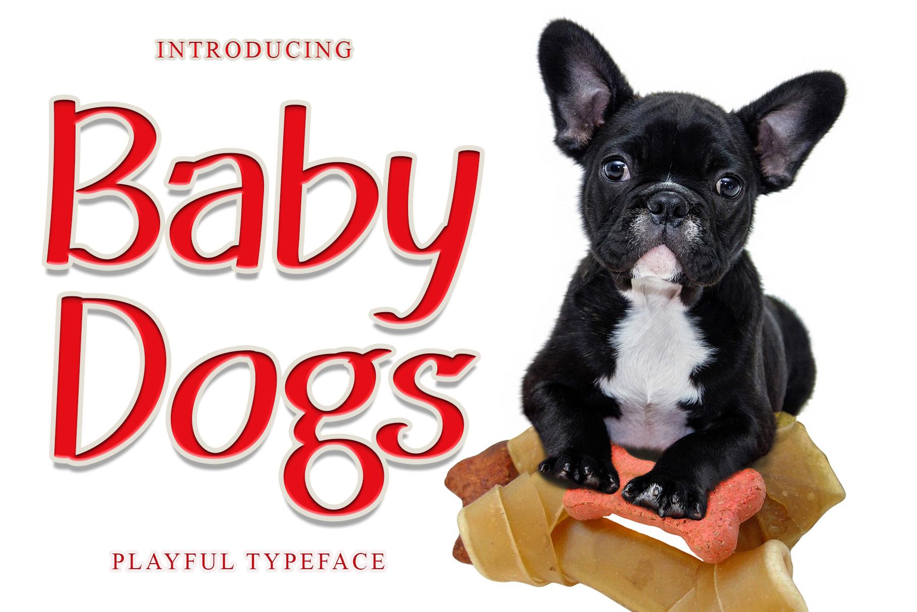 Baby Dogs Font