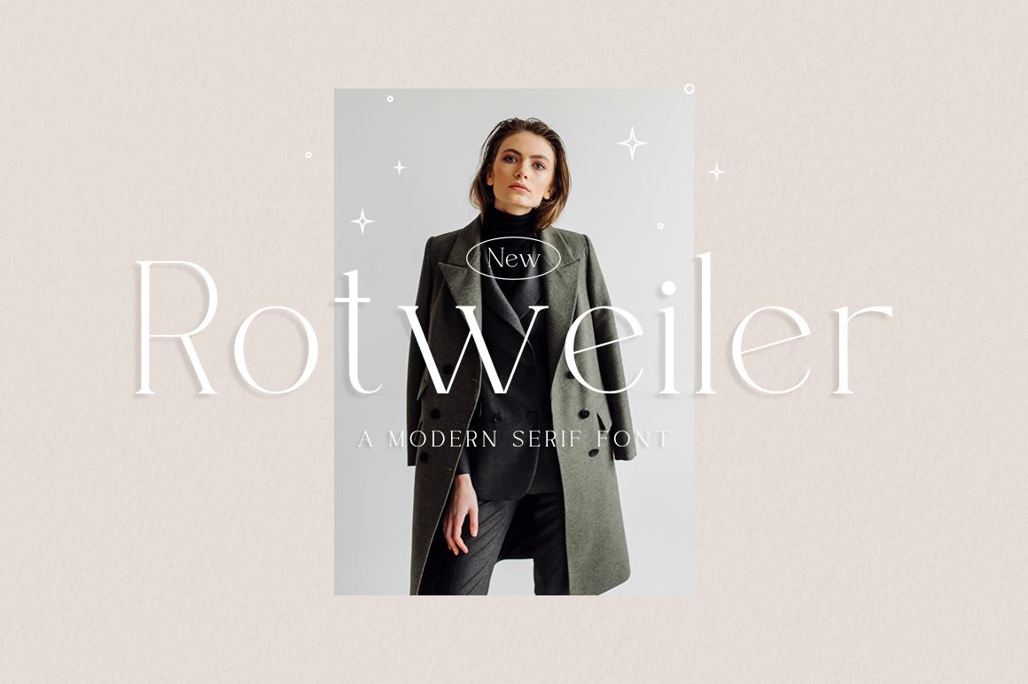Rotweiler Font