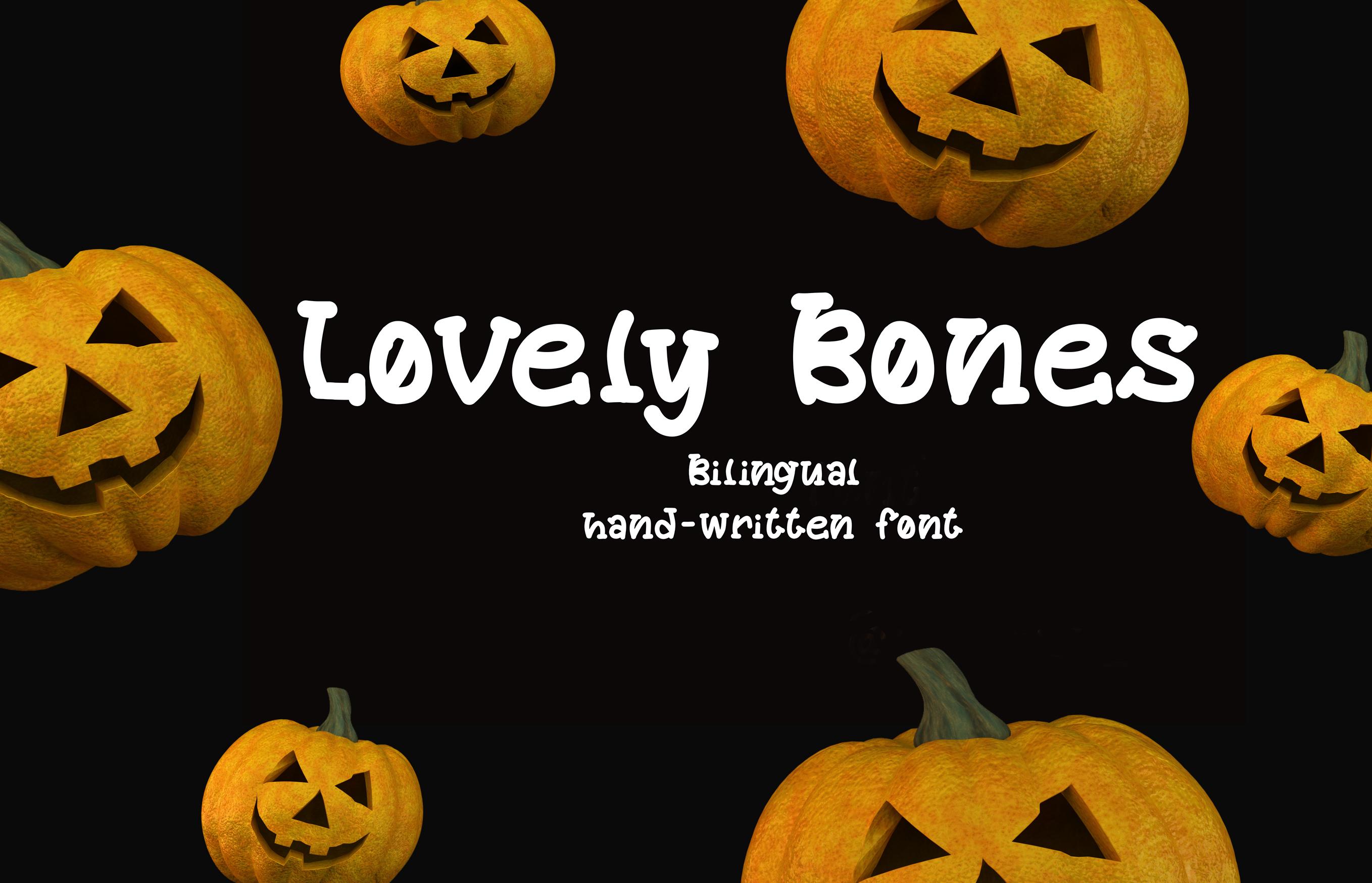Lovely Bones Font
