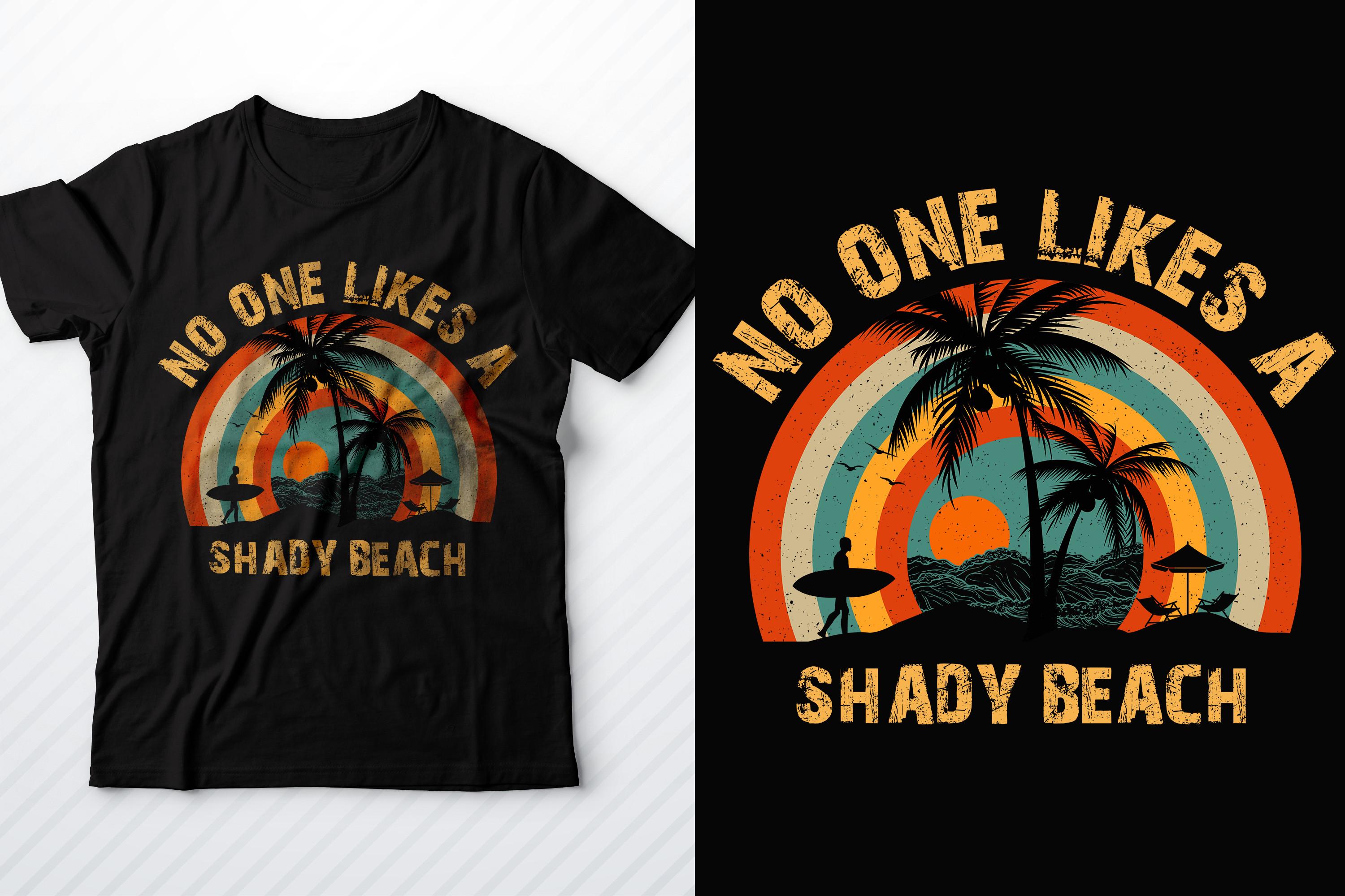 Beach T-shirt Design, Summer T-shirt