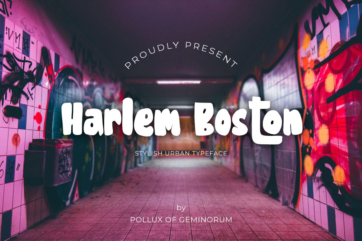 Harlem Boston Font