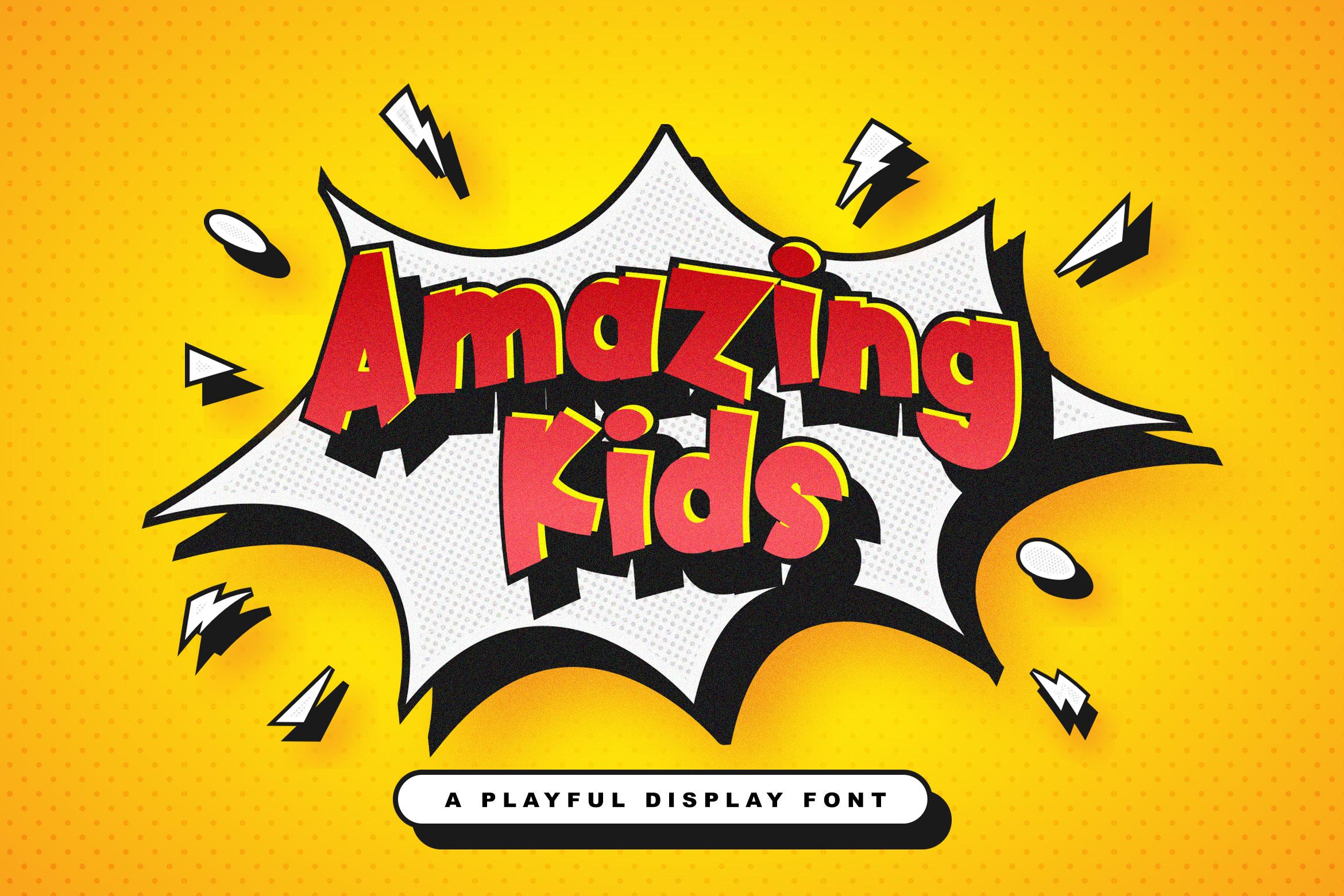 Amazing Kids Font