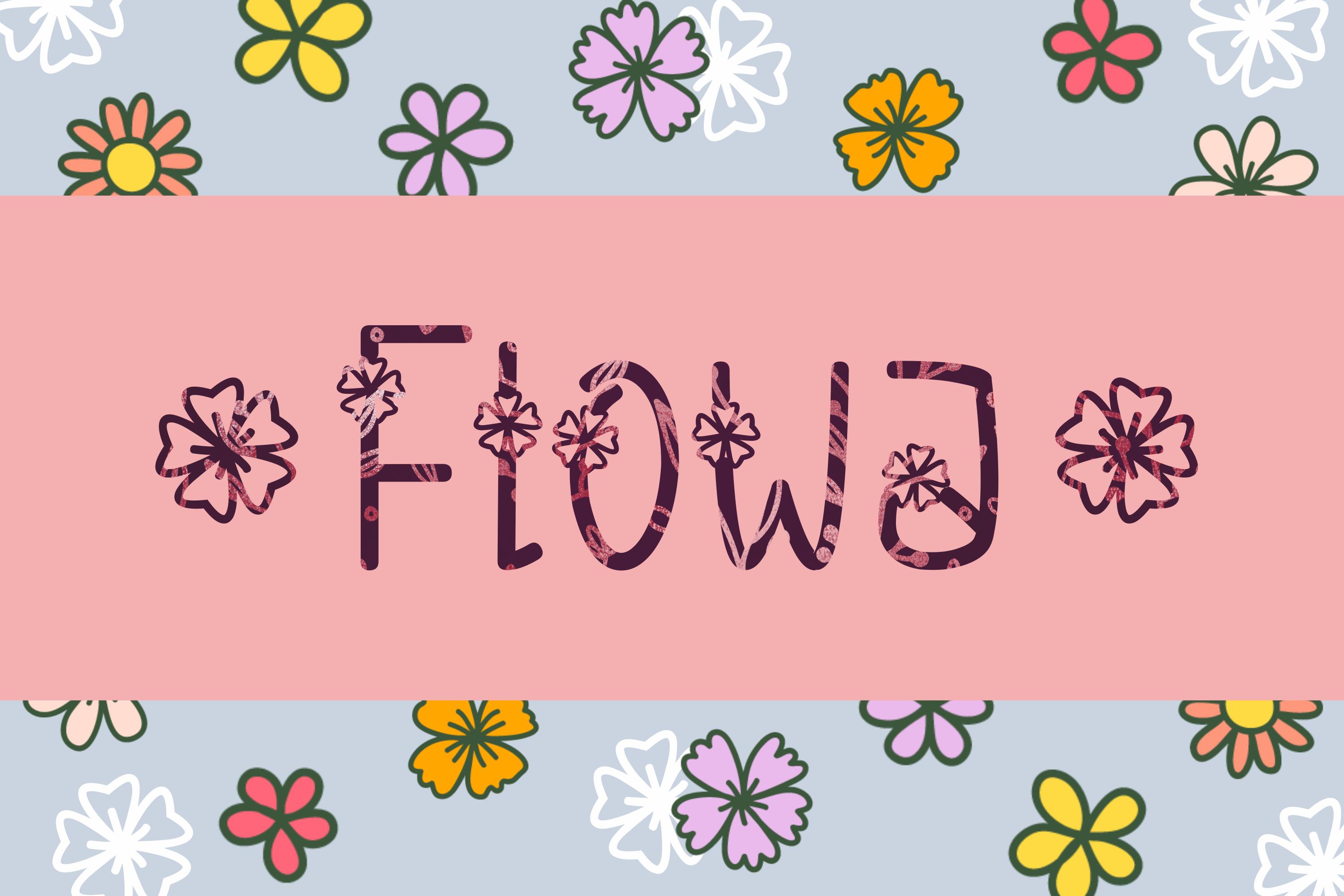 Flowa Font