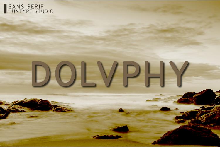 Dolvphy Font