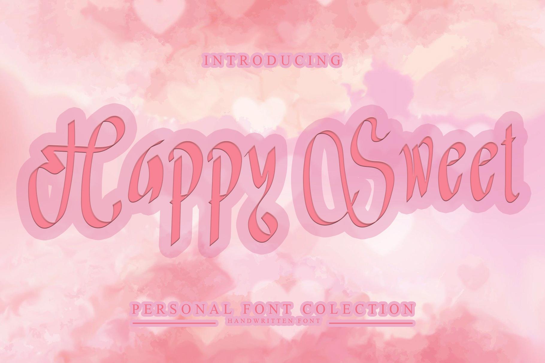 Happy Sweet Font