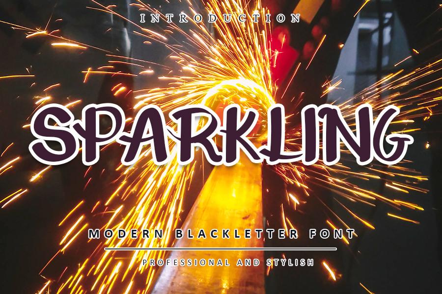 Sparkling Font
