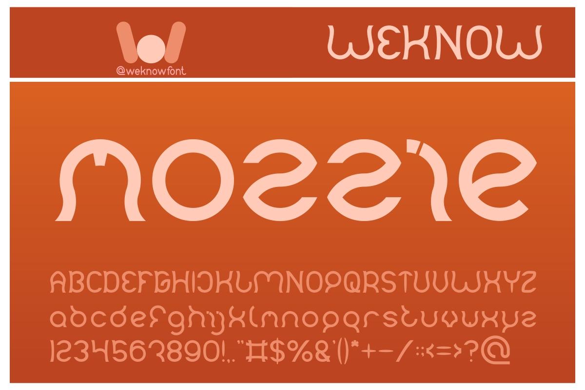 Mozzie Font