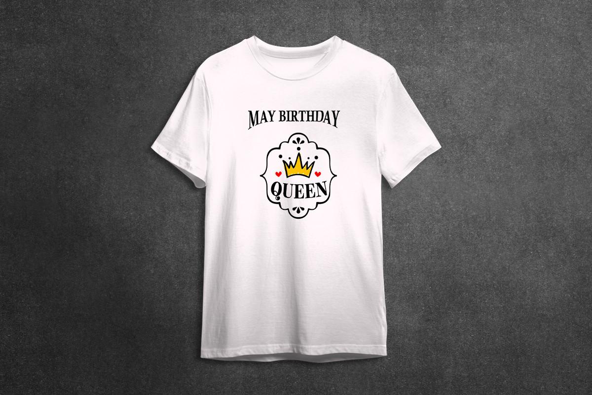 May Birthday Queen Gift Idea SVG