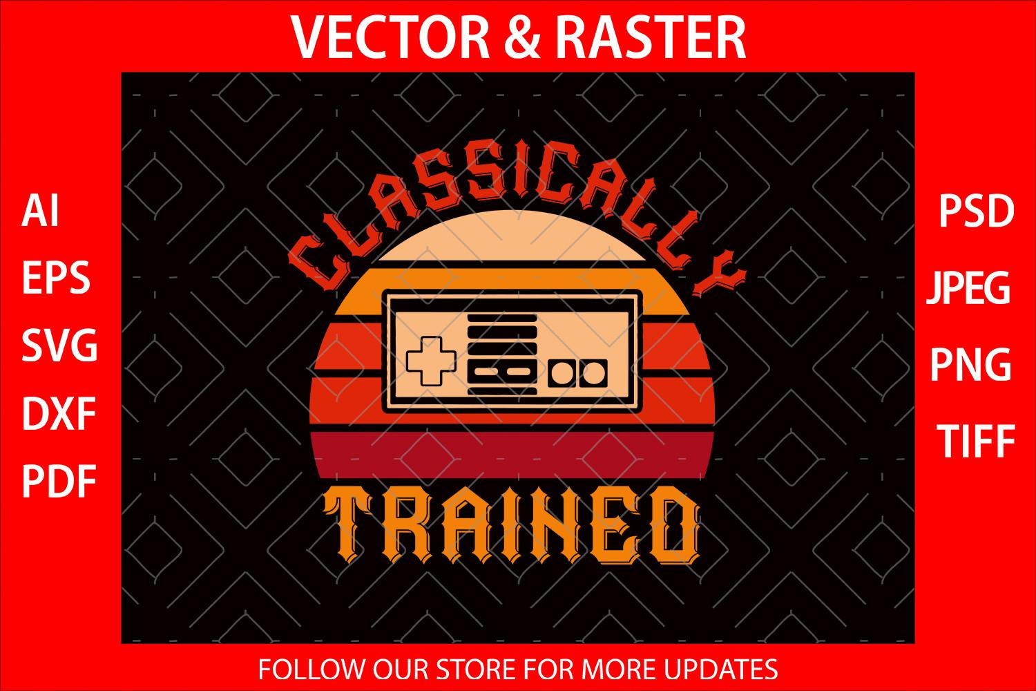 Video Game Retro Vintage Distressed SVG