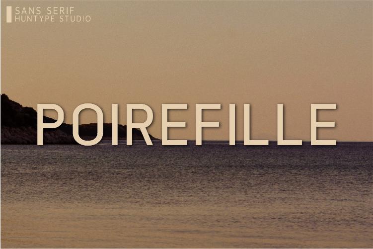 Poirefille Font