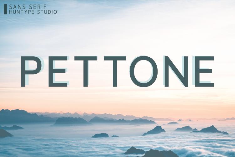 Pettone Font