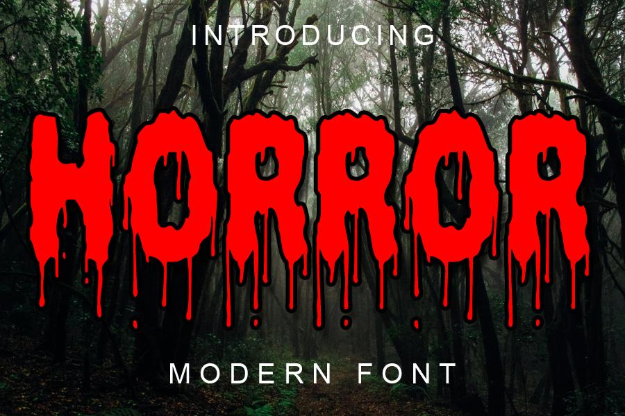 Horror Font