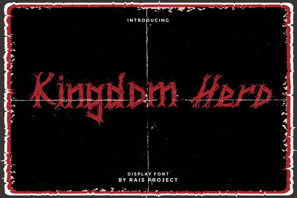 Kingdom Hero Font