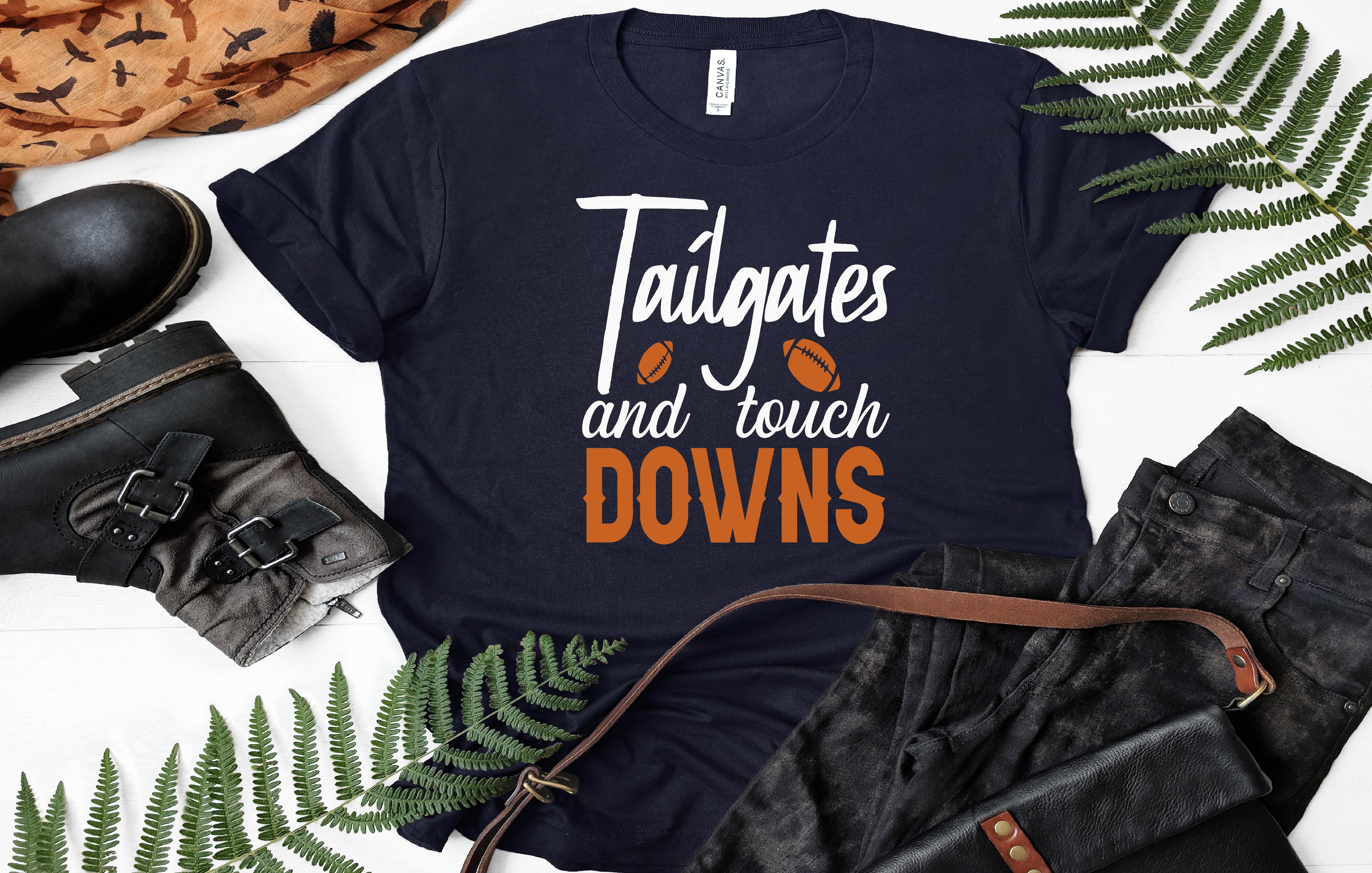 Tailgates and Touch Downs Svg.