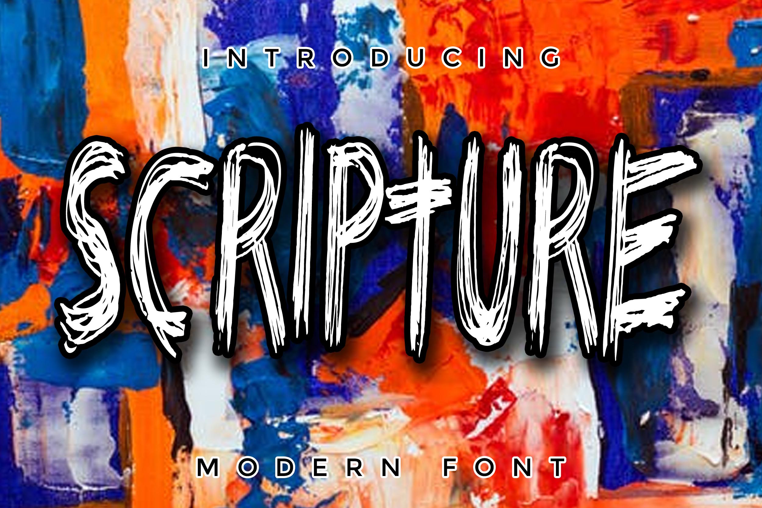 Scripture Font