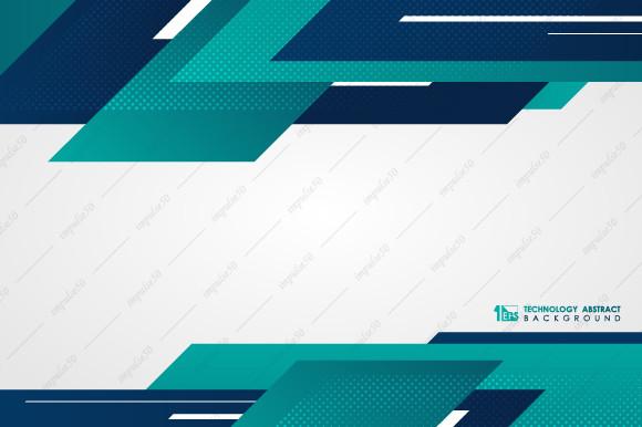 Abstract Tech Contrast Color Design Art