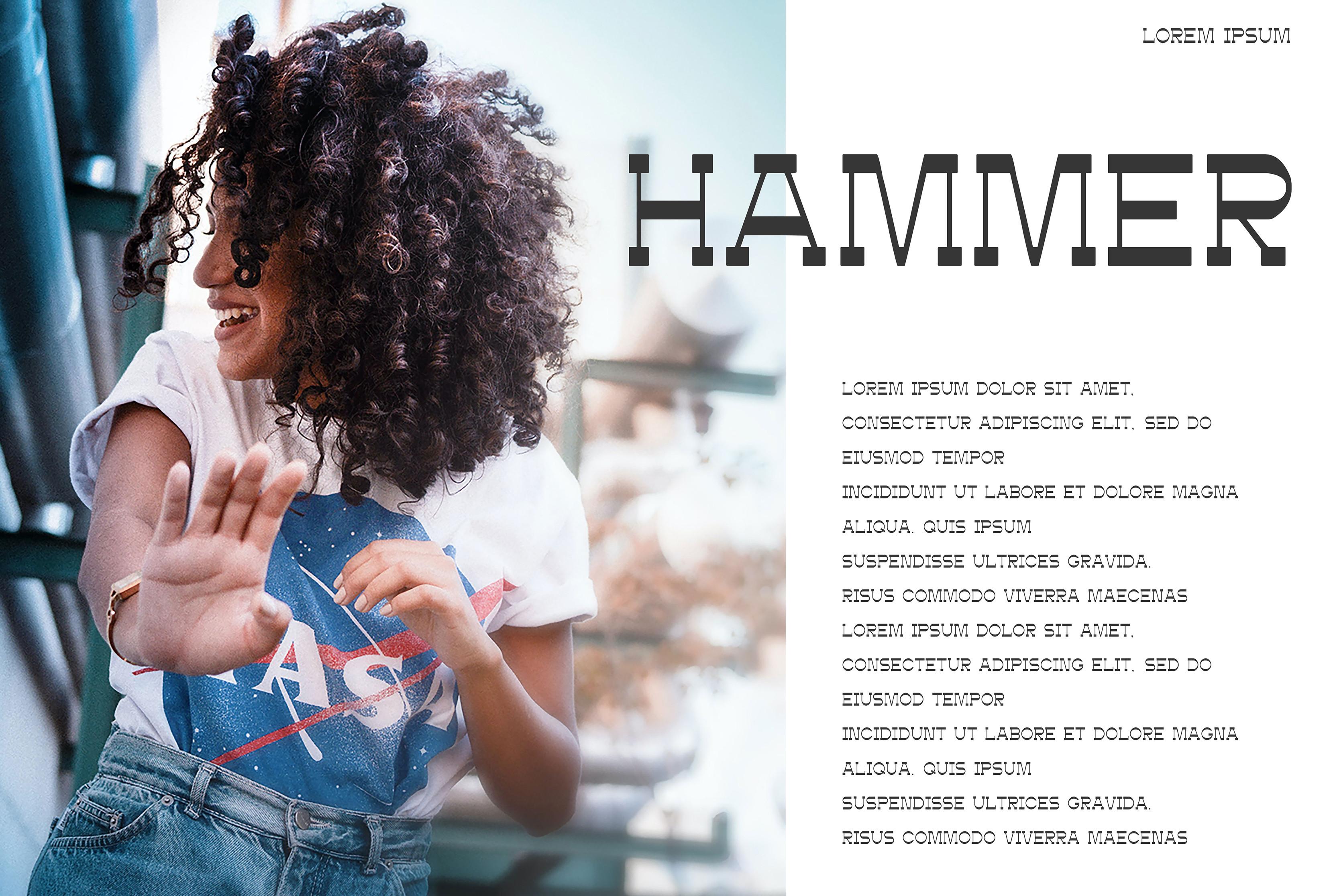 Hammer Font
