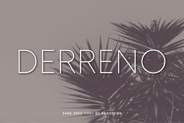 Derreno Font