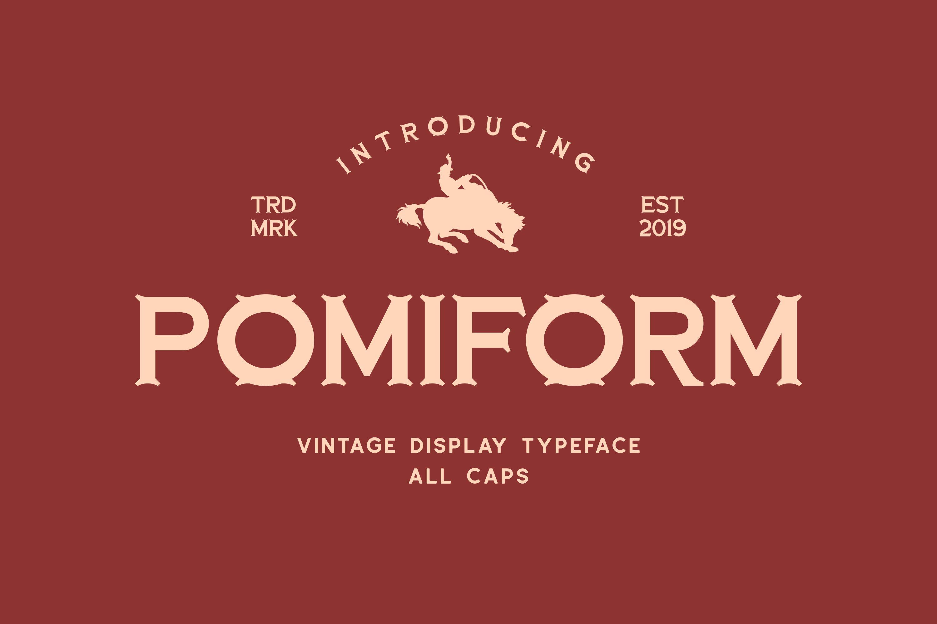 Pomiform Font