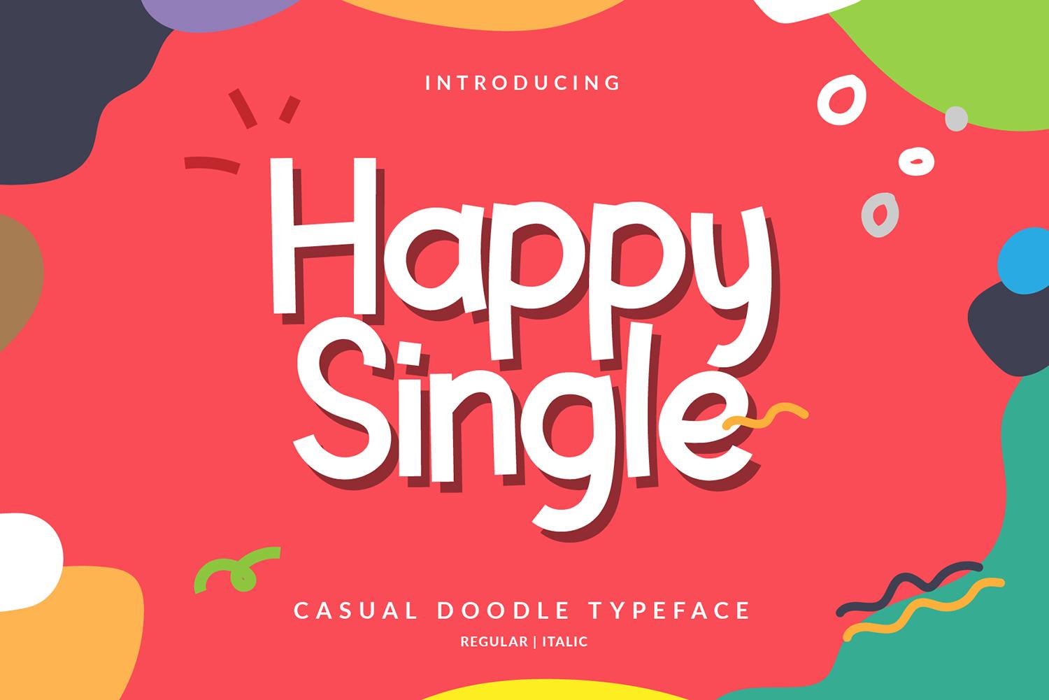 Happy Single Font