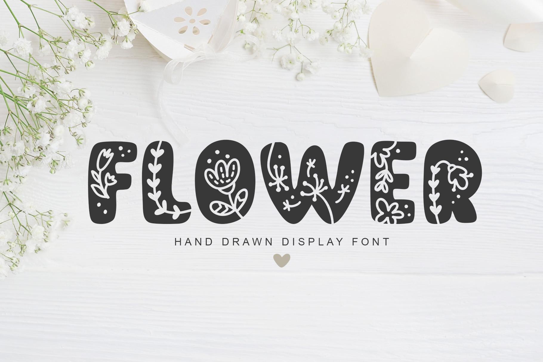 Flower Font