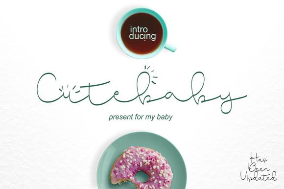 Cute Baby Font