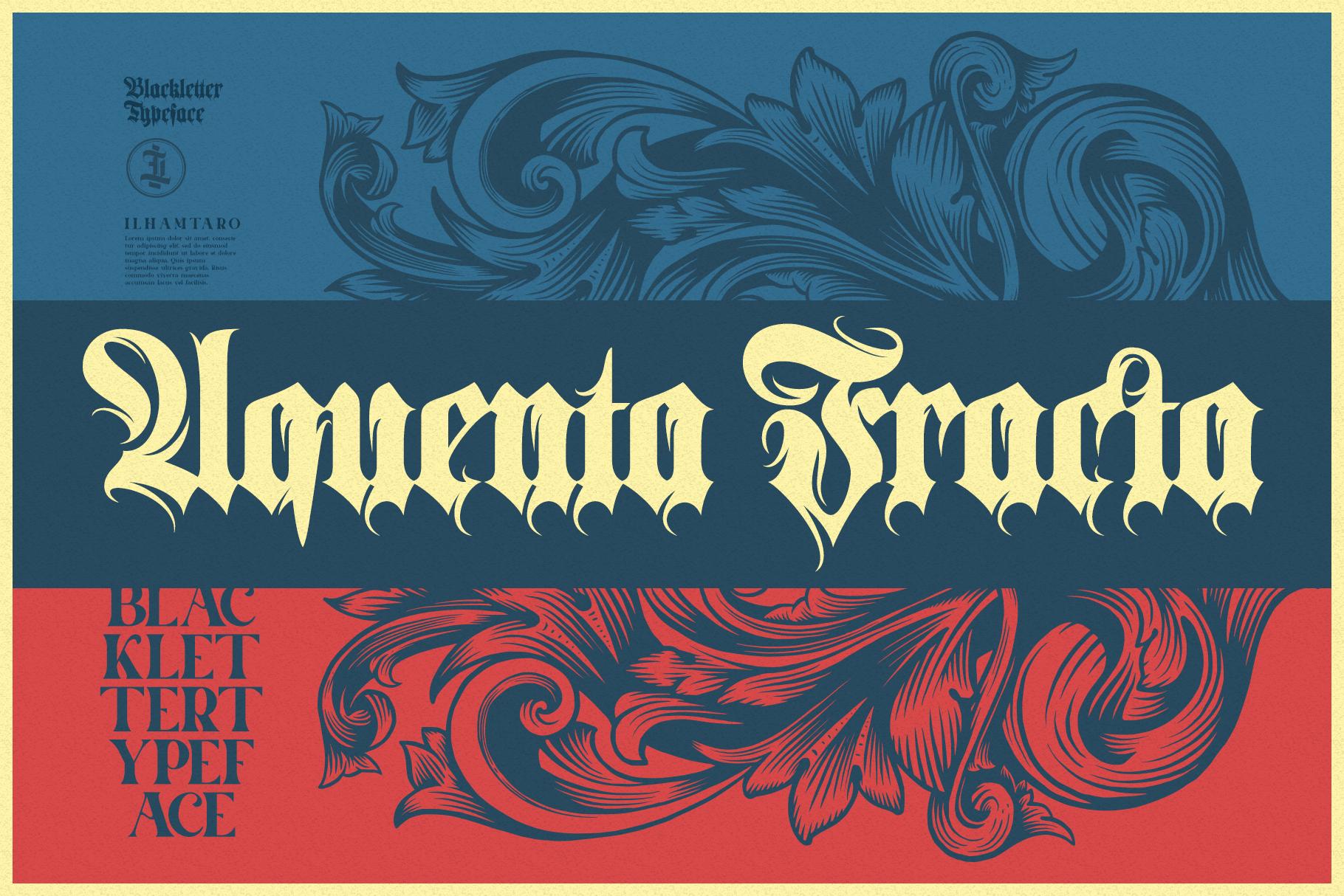 Aquenta Fracta Font