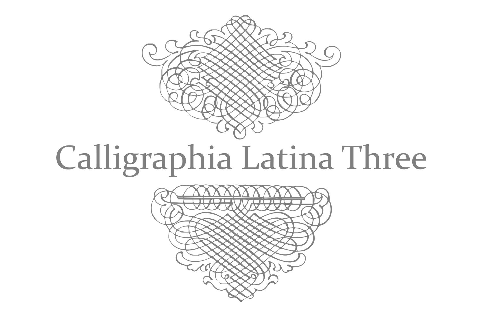 Calligraphia Latina Font