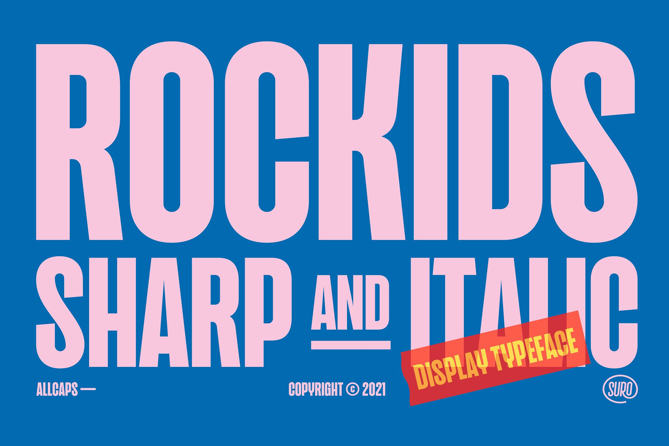 Rockids Sharp Font