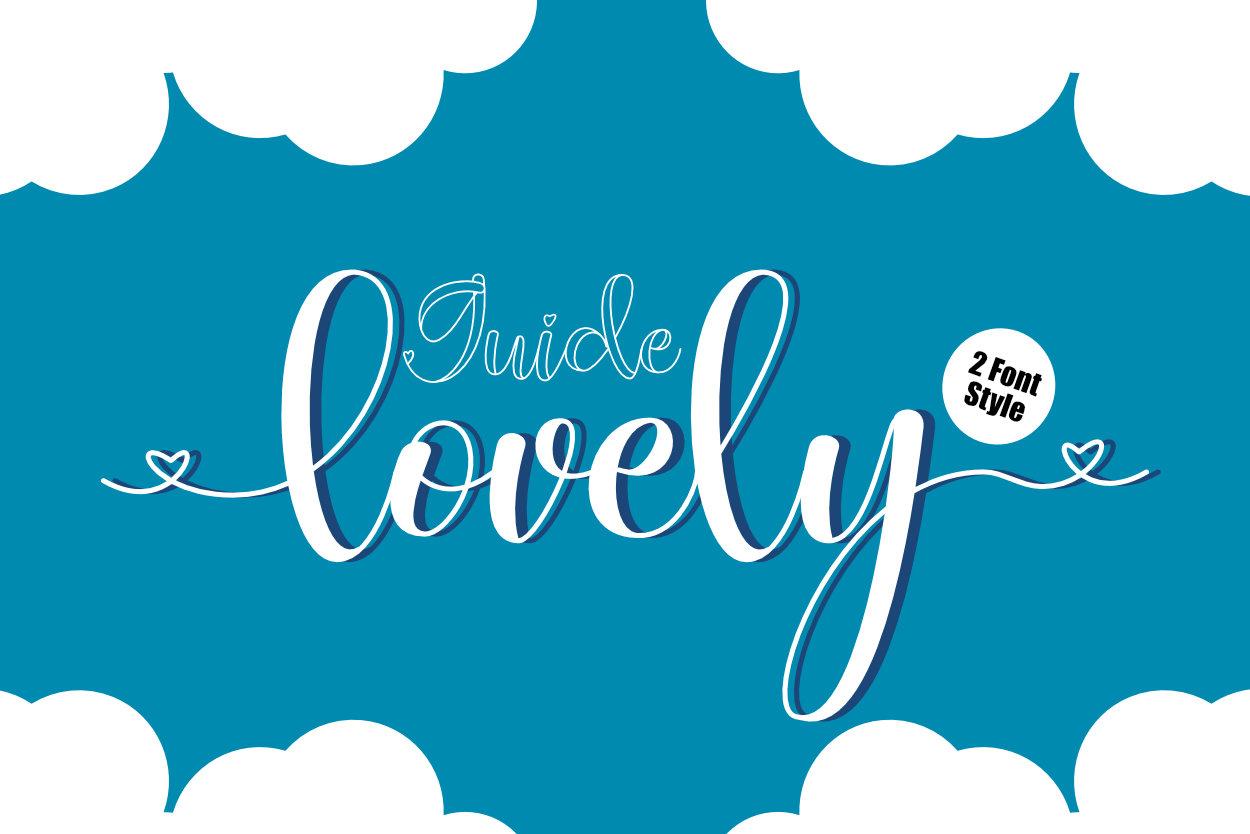 Guide Lovely Font