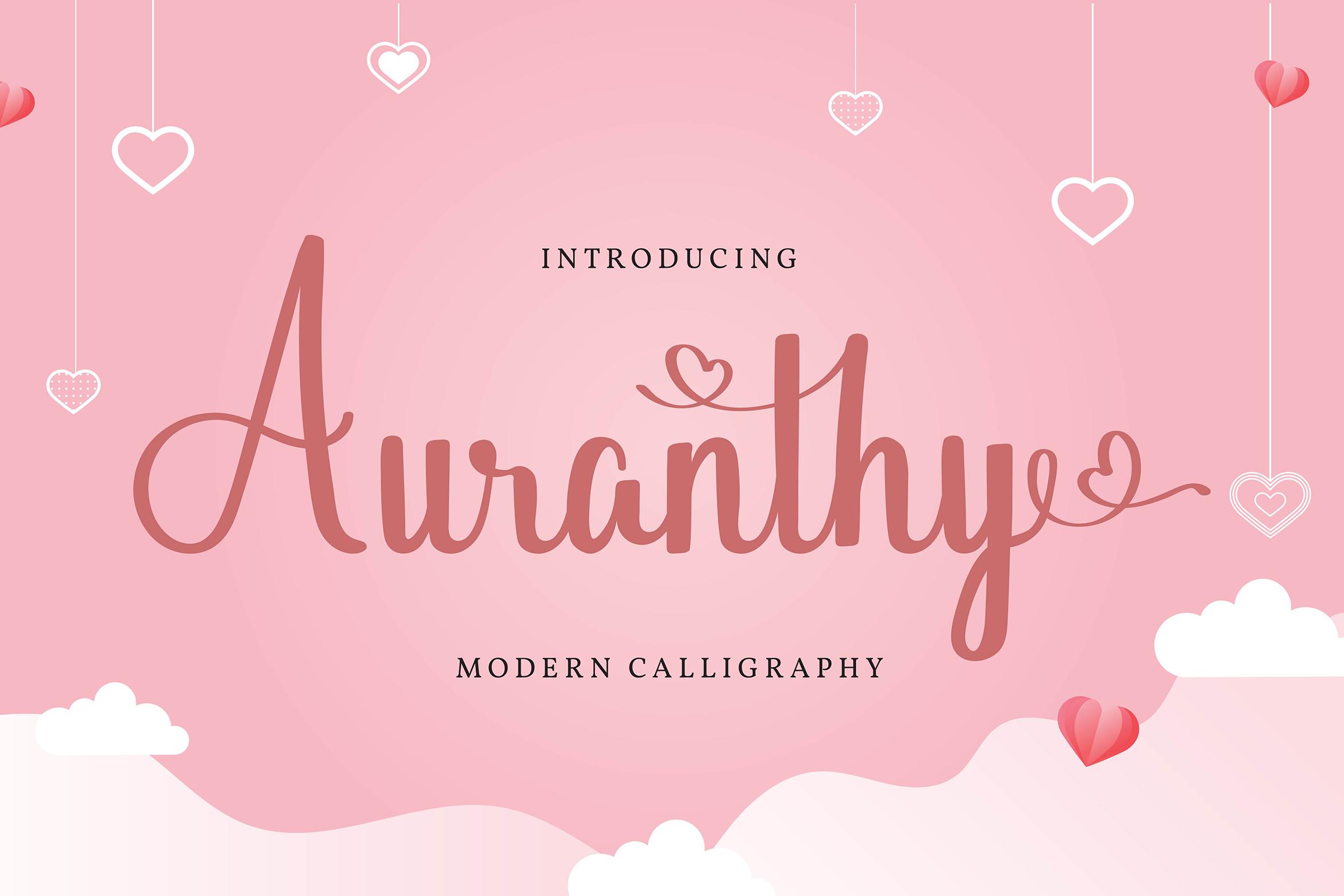 Auranthy Font
