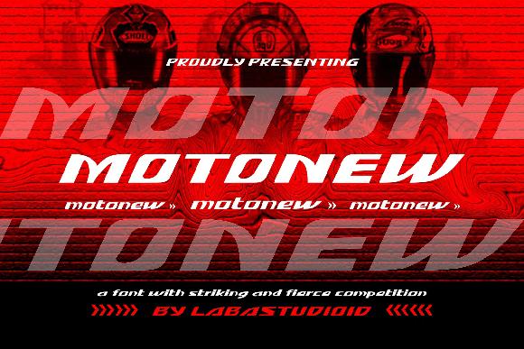 MotoNew Font