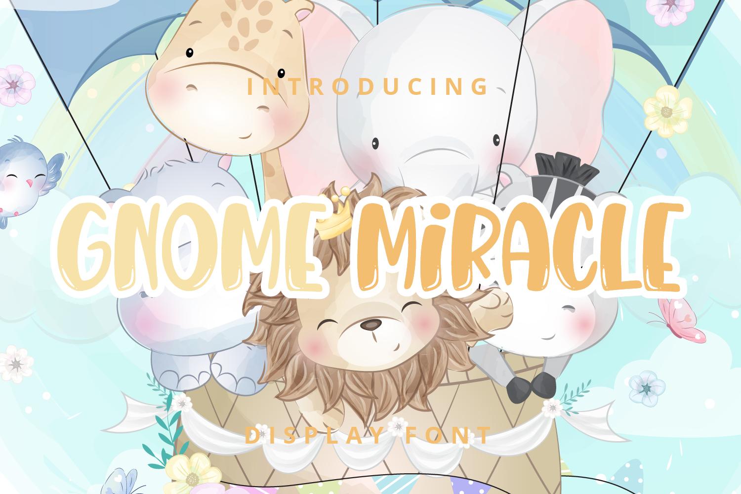 Gnome Miracle Font