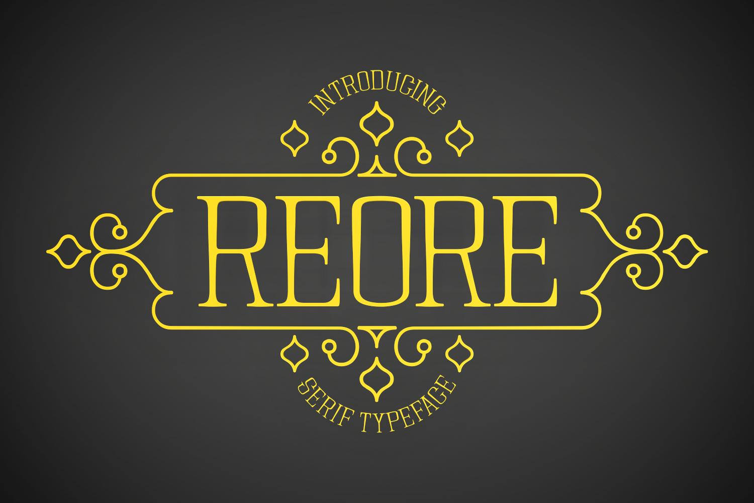 Reore Font
