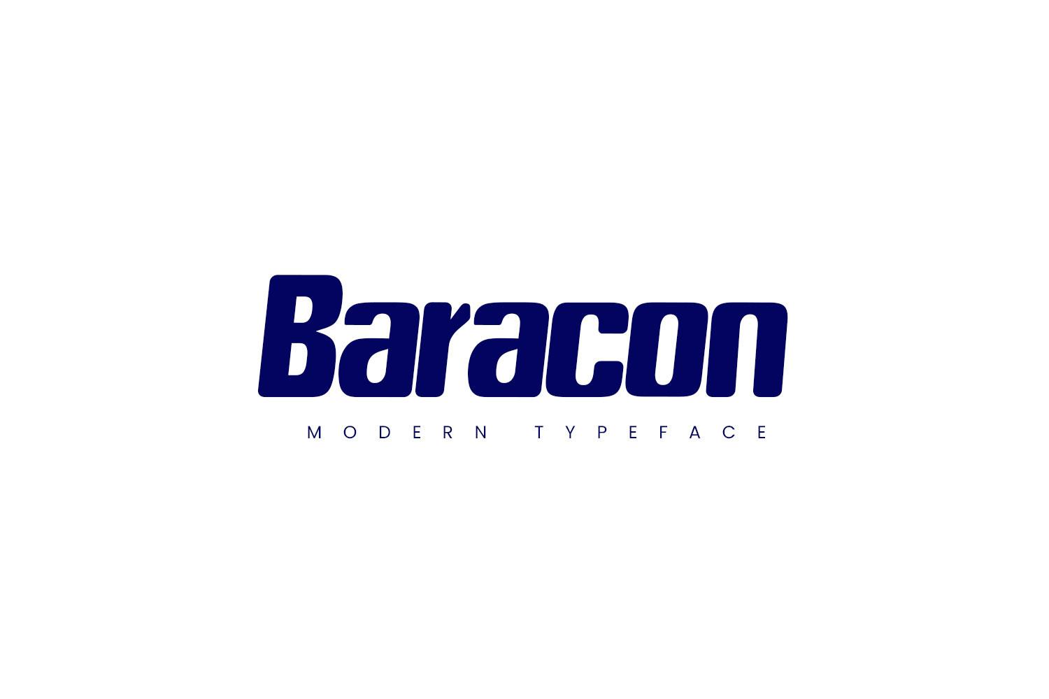 Baracon Font
