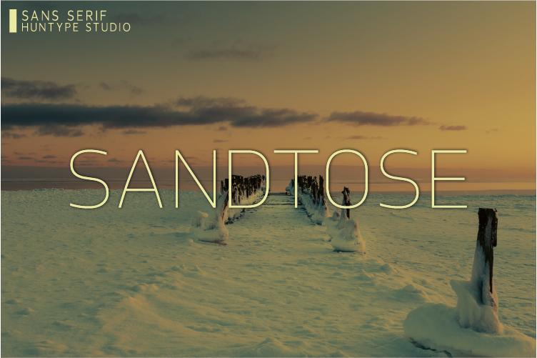 Sandtose Font