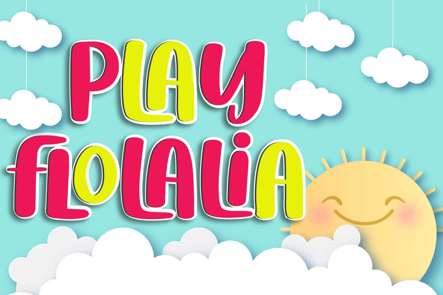 Play Flolalia Font