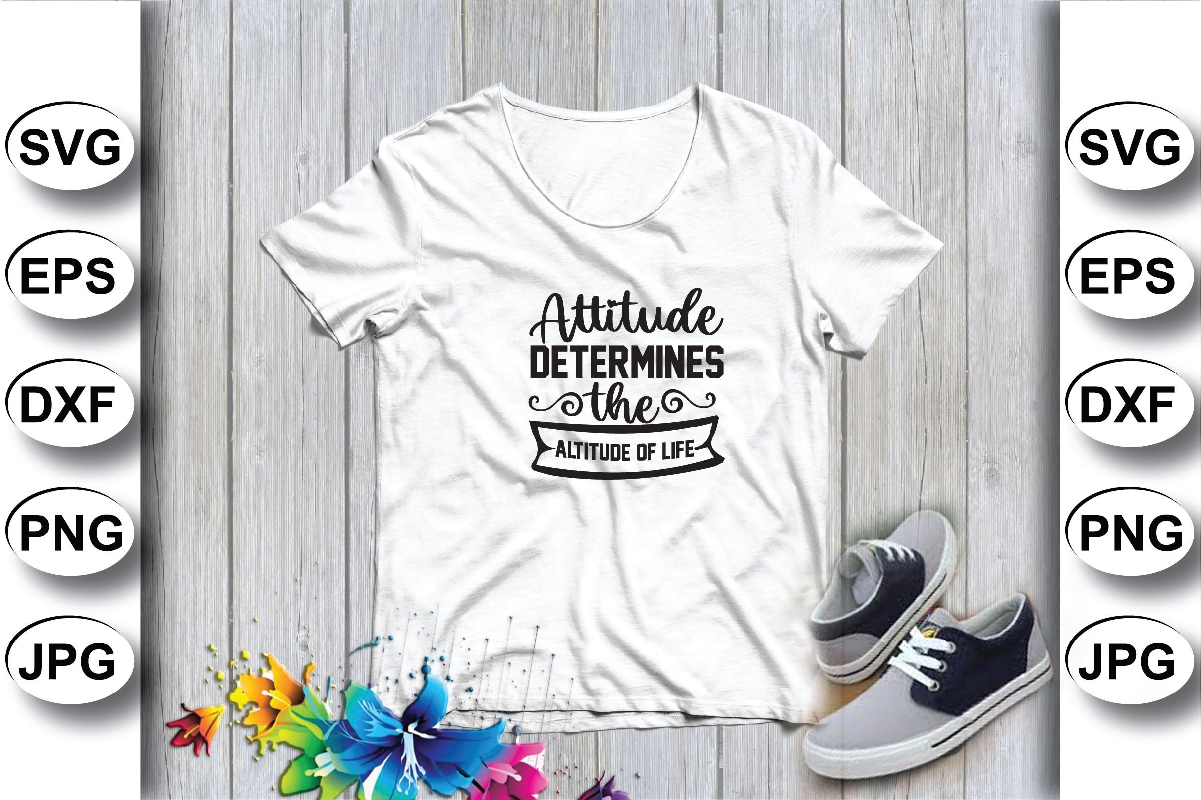 Attitude Determines the Altitude of Life