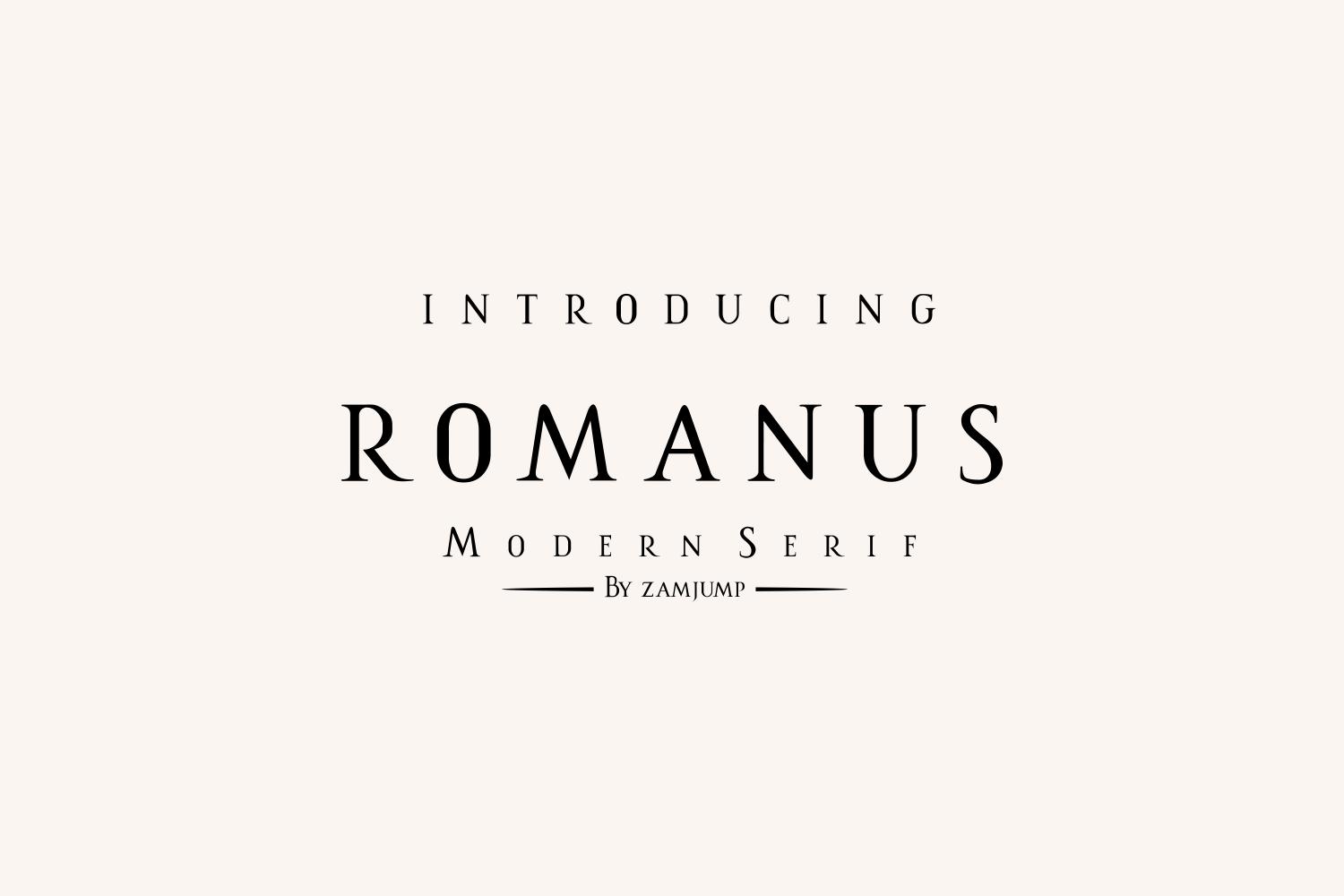 Romanus Font