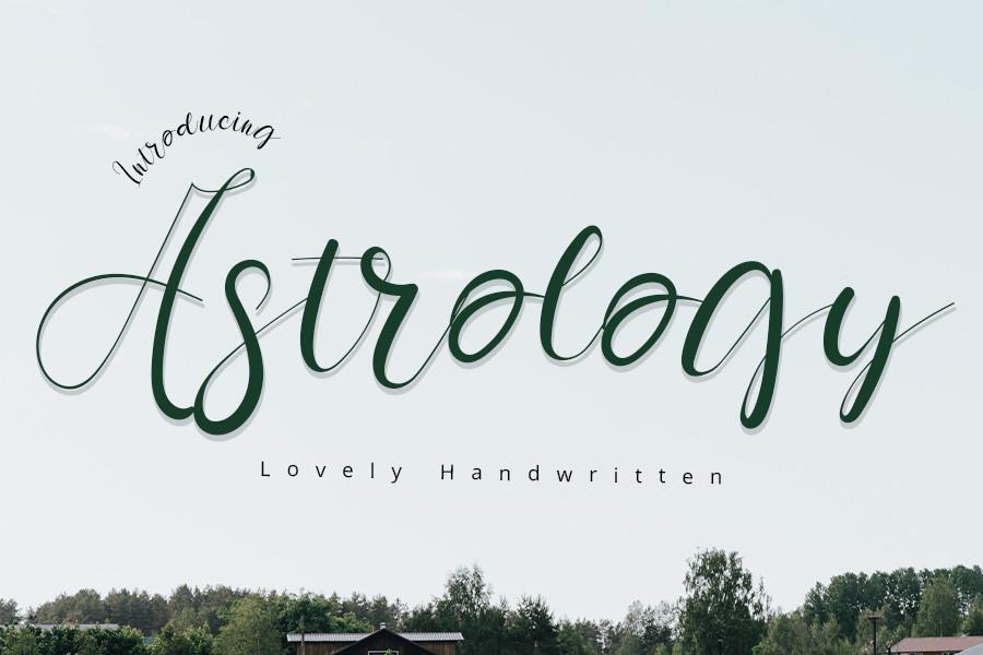 Astrology Font