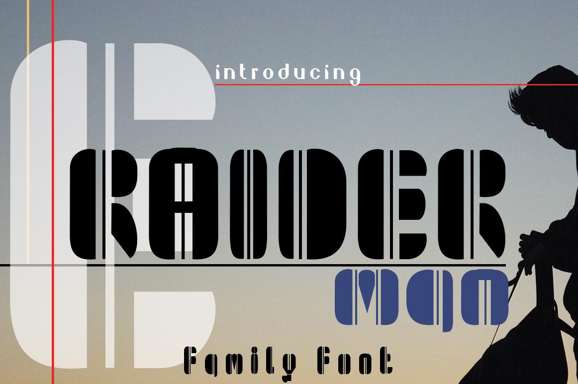 Raiderman Font