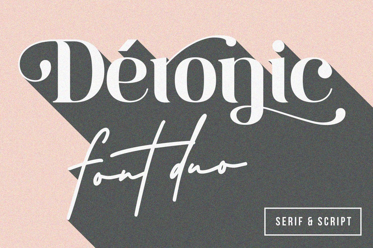 Deronic Font