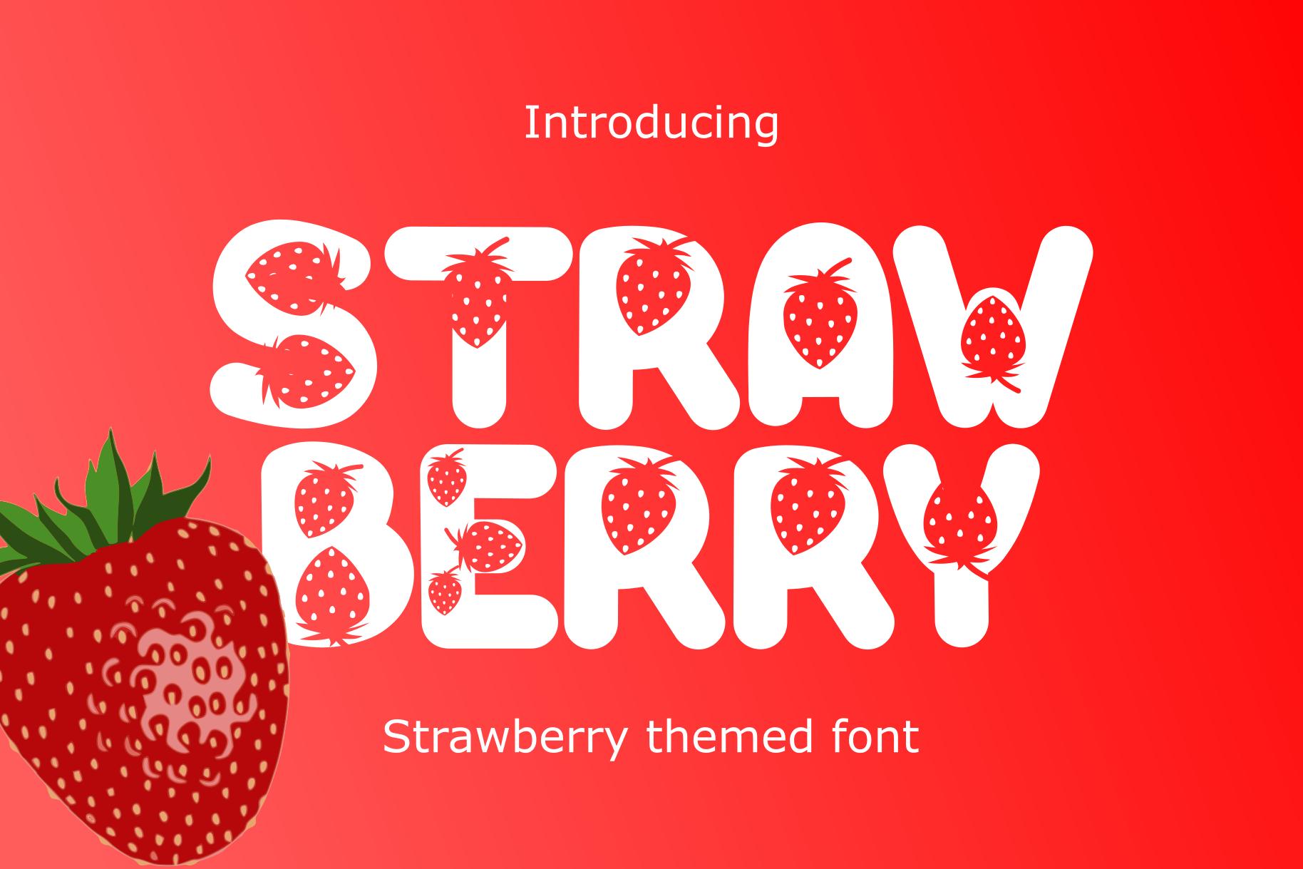 Strawberry Font