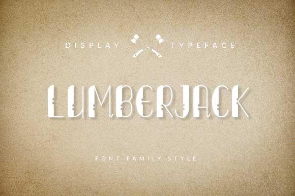 Lumberjack Font