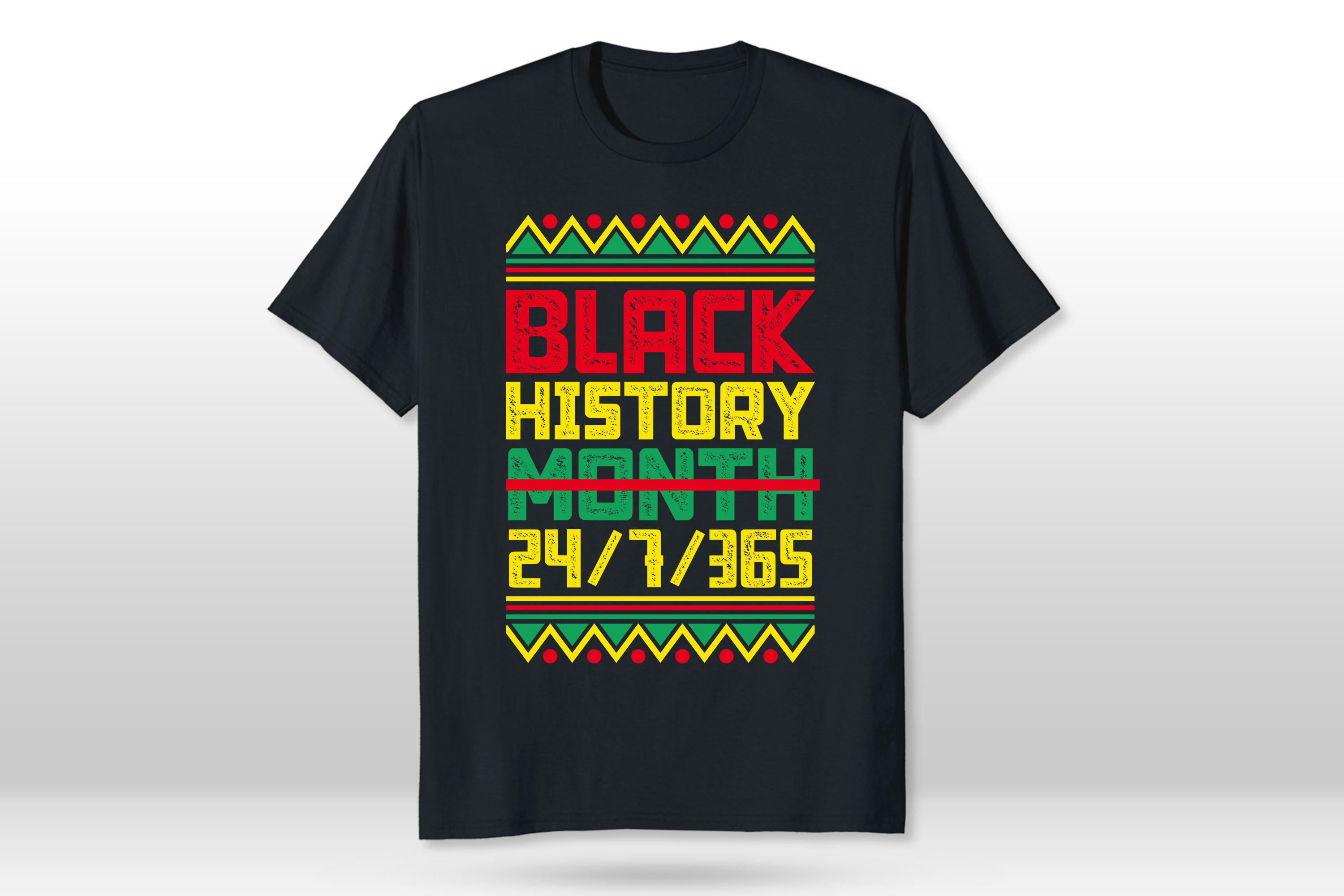 Black History Month Print Design