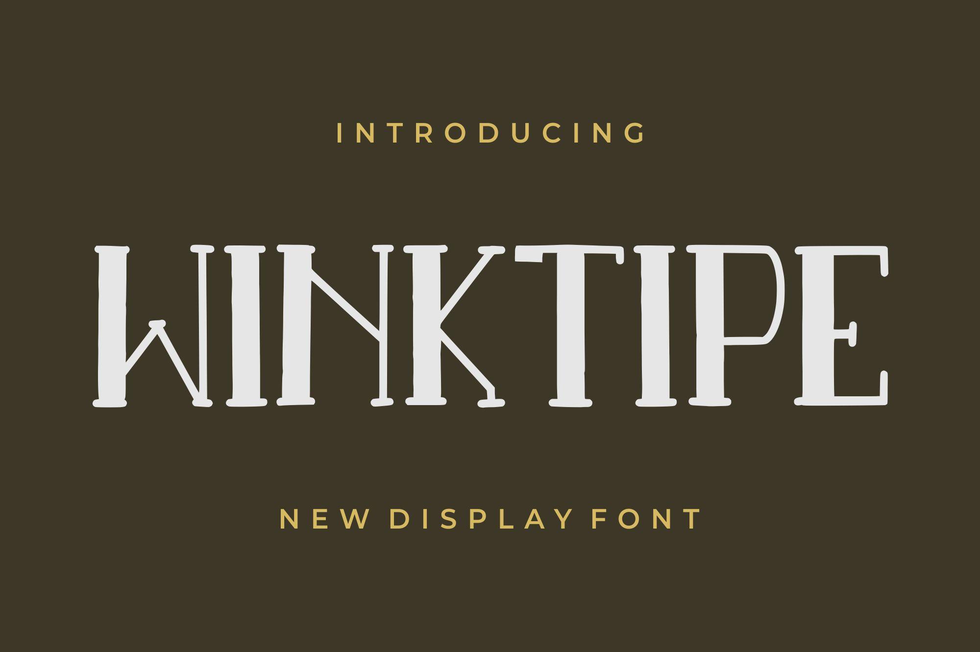 Winktipe Font