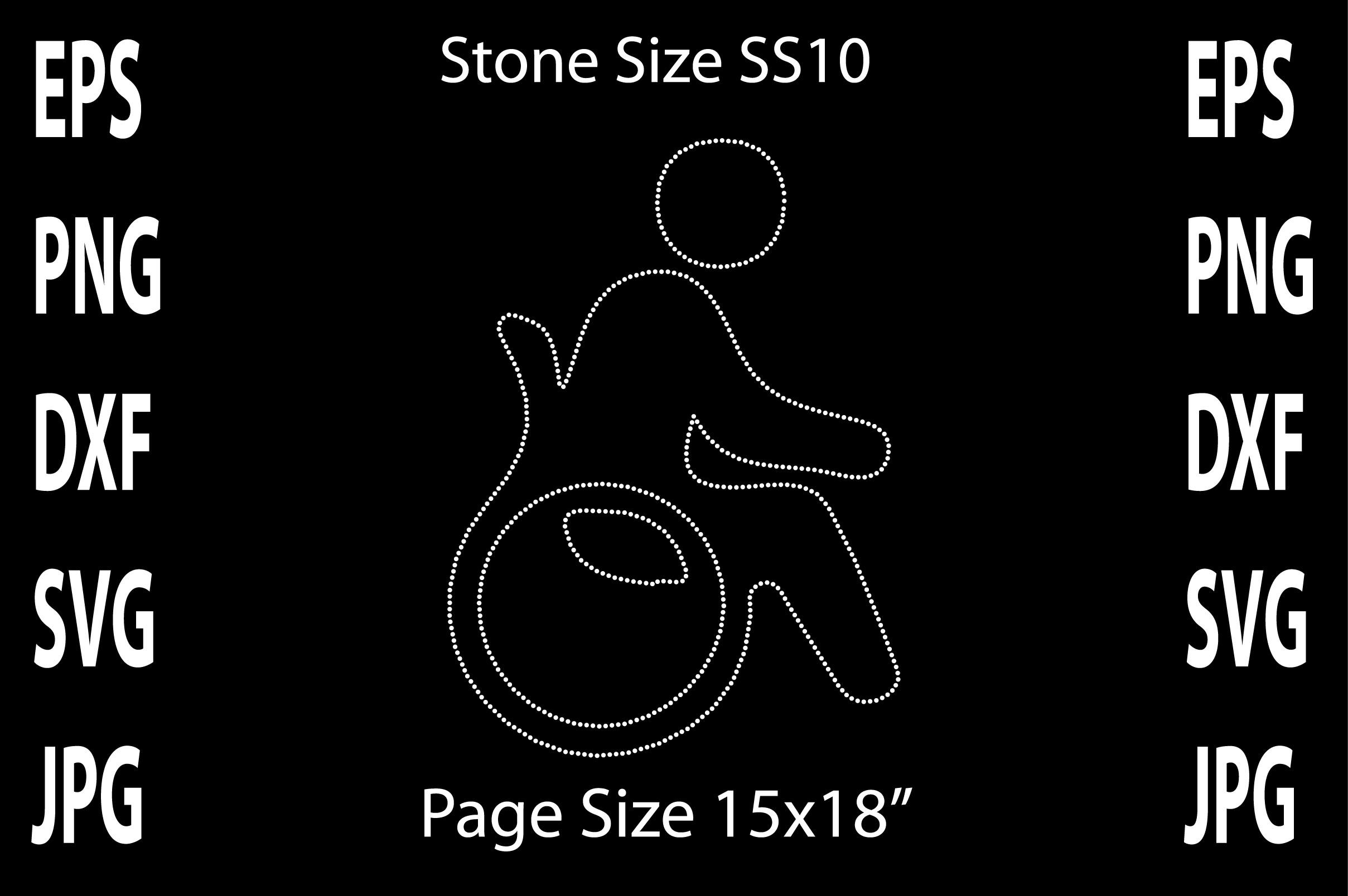 Nurse Rhinestone Template Design